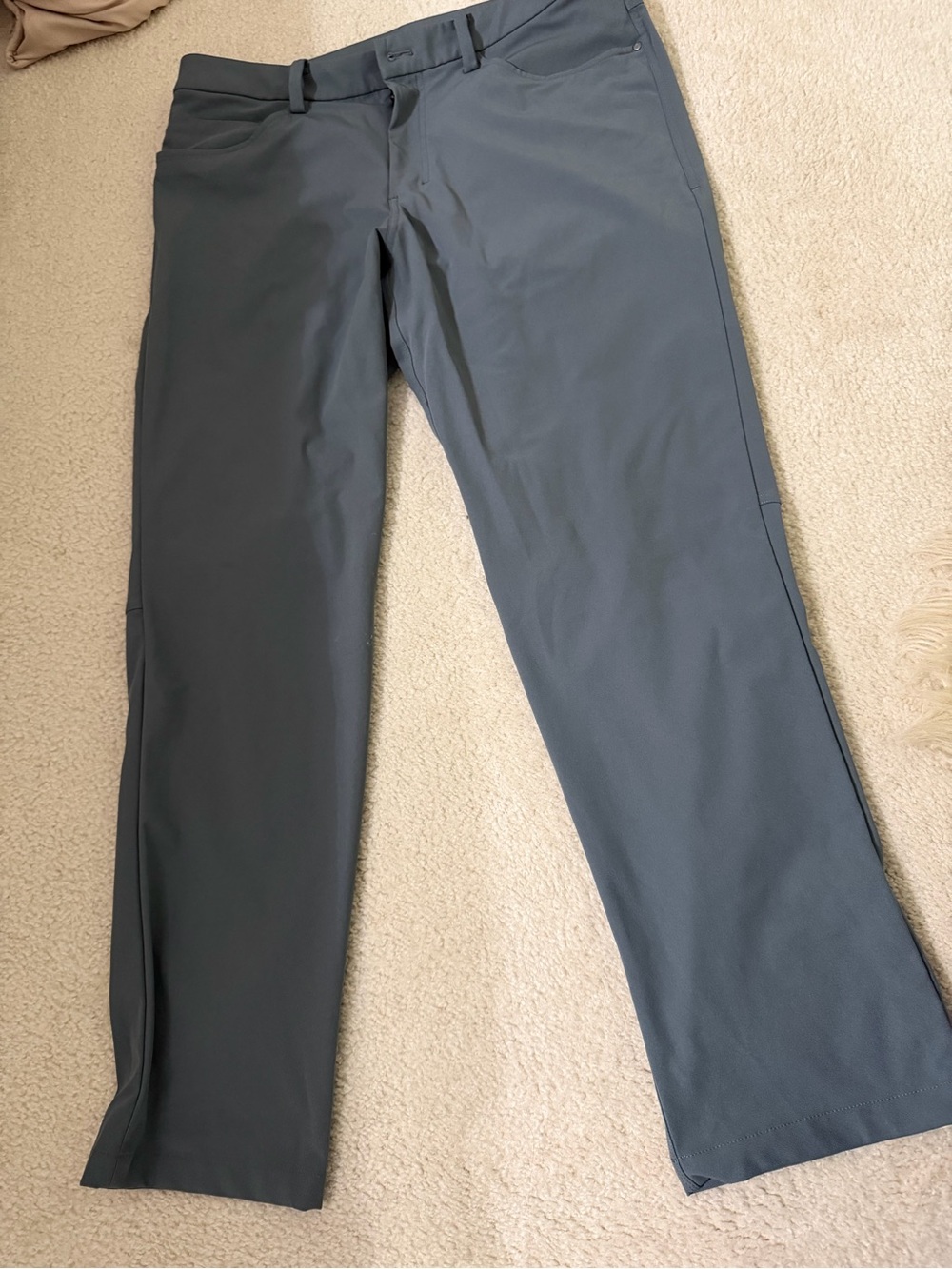 Lululemon Pants Gray 34 Pockets, Stretch, Men's